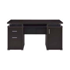 Tracy Cappuccino Computer Desk - Ornate Home