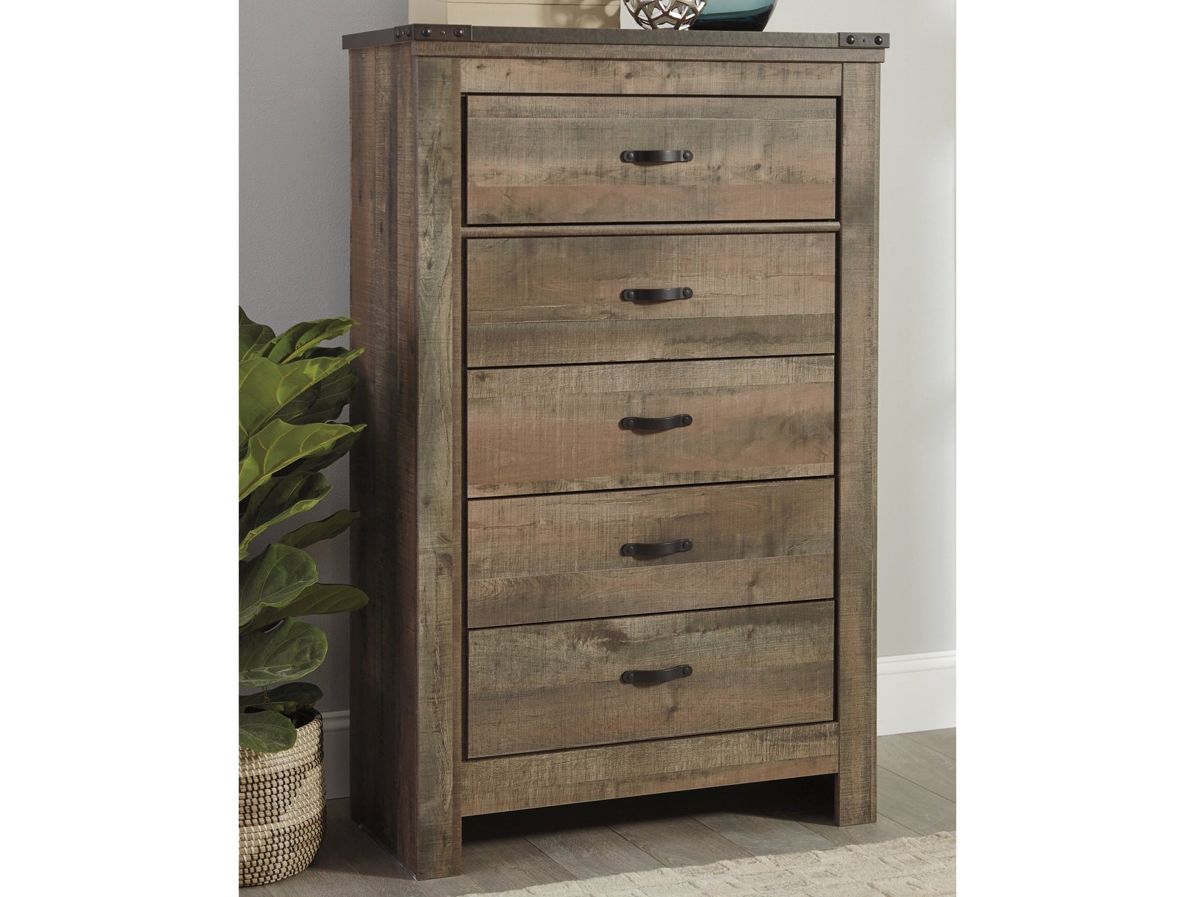 Trinell Brown Chest of Drawers - Ornate Home