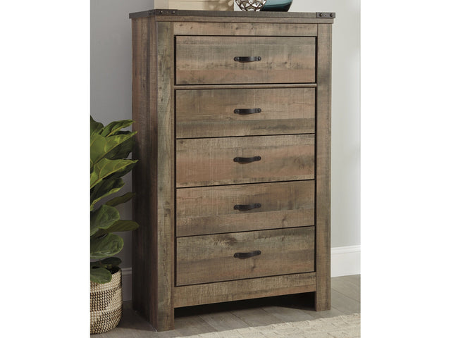 Trinell Brown Chest of Drawers - Ornate Home