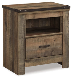 Trinell Brown Nightstand - Ornate Home