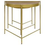 Tristen Brown / Gold 3 Pc Nesting Table - Ornate Home