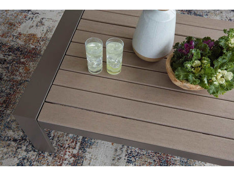 Tropicava Taupe Outdoor Coffee Table - Ornate Home
