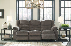 Tulen Gray Manual Reclining Sofa & Loveseat - Ornate Home