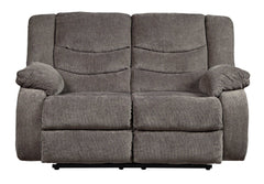 Tulen Gray Manual Reclining Sofa & Loveseat - Ornate Home