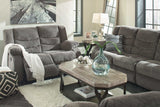 Tulen Gray Manual Reclining Sofa - Ornate Home
