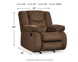 Tulen Rocker Recliner - Ornate Home