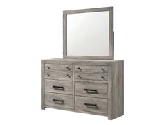 Tundra Gray Bedroom Mirror - Ornate Home