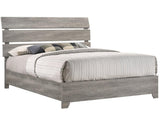 Tundra Gray King Panel Bed - Ornate Home