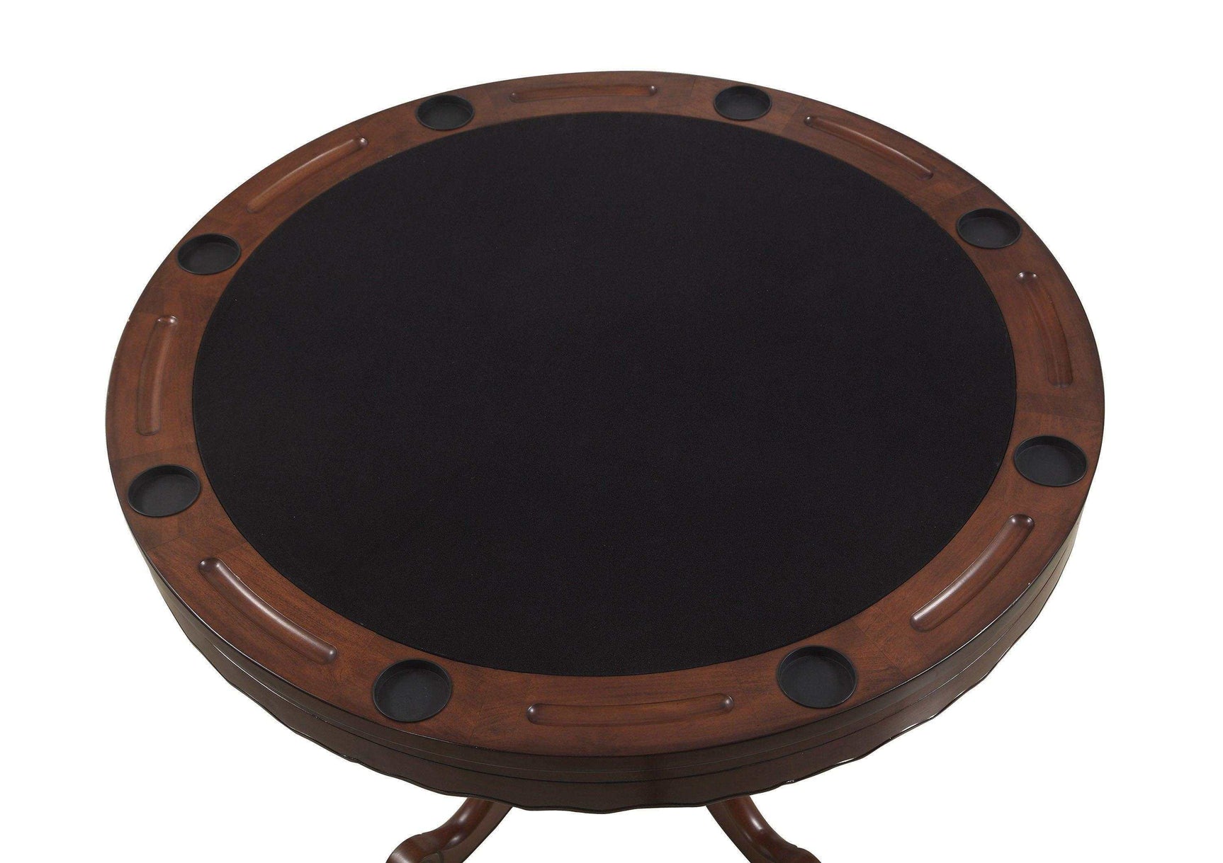 Turk Tobacco & Black 5pc Game Table Set - Ornate Home