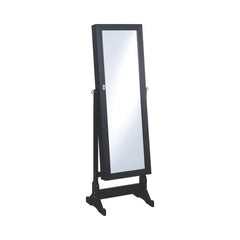 Tutuola Black Jewelry Cheval Mirror - Ornate Home