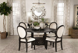 Twyla Cream / Dark Cocoa Side Chair (Set of 2) - Ornate Home