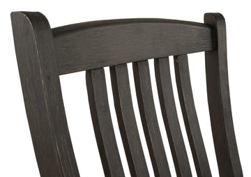 Tyler Creek Black & Gray Dining Room Set / 5pc - Ornate Home
