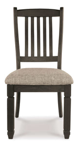 Tyler Creek Black/Grayish Brown Dining Side Chair (Set of 2) - Ornate Home