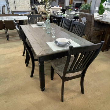 Tyler Creek Black/Grayish Brown Dining Side Chair (Set of 2) - Ornate Home