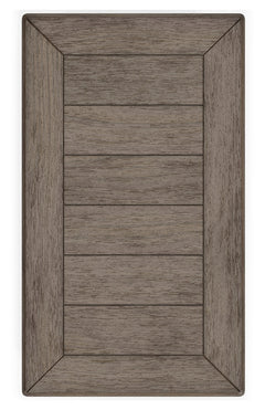 Tyler Creek Grayish Brown/Black Chairside End Table - Ornate Home