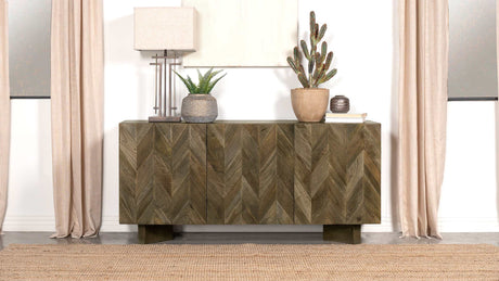 Tyler Mango Brown Sideboard - Ornate Home