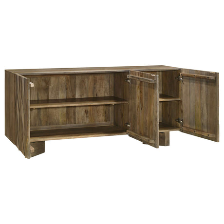 Tyler Mango Brown Sideboard - Ornate Home