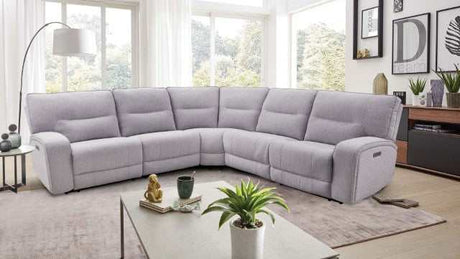 Tyrone Gray Power Sectional - Ornate Home