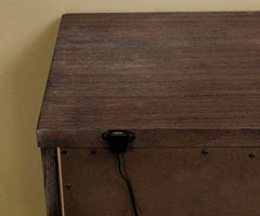 Tywyn Dark Oak Nightstand - Ornate Home