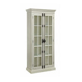 Udoh Antique White Tall Cabinet - Ornate Home