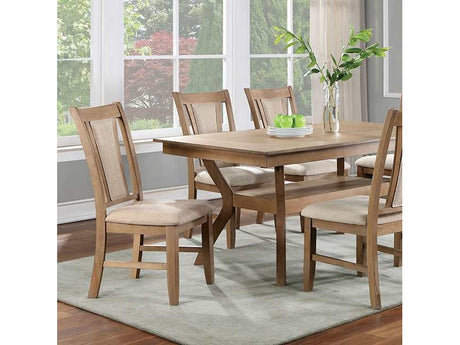 Upminster Natural Tone Dining Table - Ornate Home