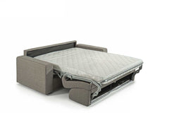 Urrita Gray Fabric Sofa Bed w/ Full Size Mattress - Ornate Home