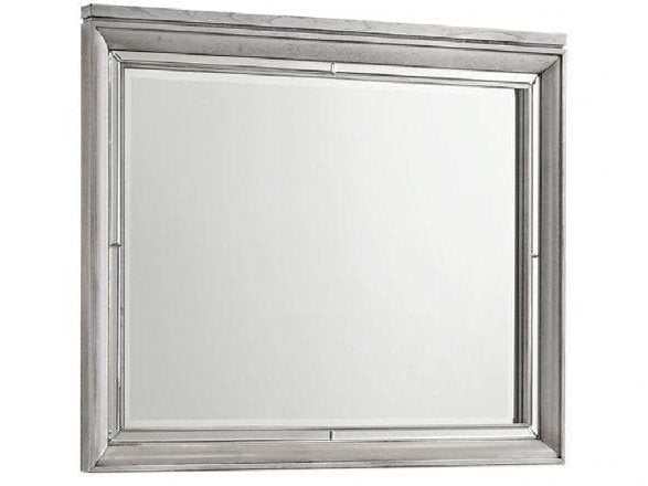 Vail Gray Mirror - Ornate Home