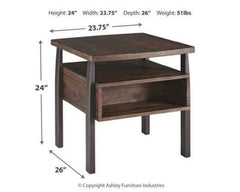 Vailbry Brown End Table - Ornate Home