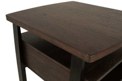 Vailbry Brown End Table - Ornate Home