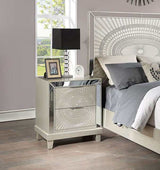 Valletta Champagne Nightstand - Ornate Home