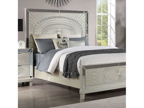 Valletta Champagne Queen Bed - Ornate Home