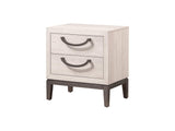 Veda Cream Nightstand - Ornate Home