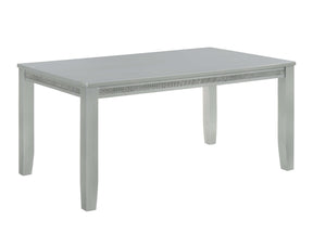 Vela Silver Dining Table - Ornate Home