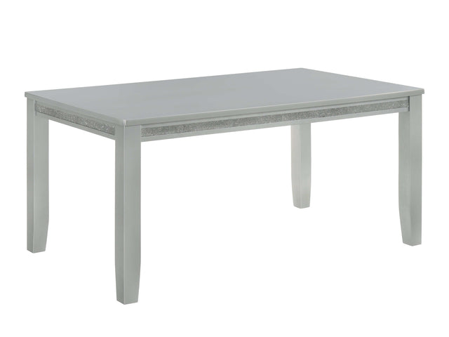 Vela Silver Dining Table - Ornate Home