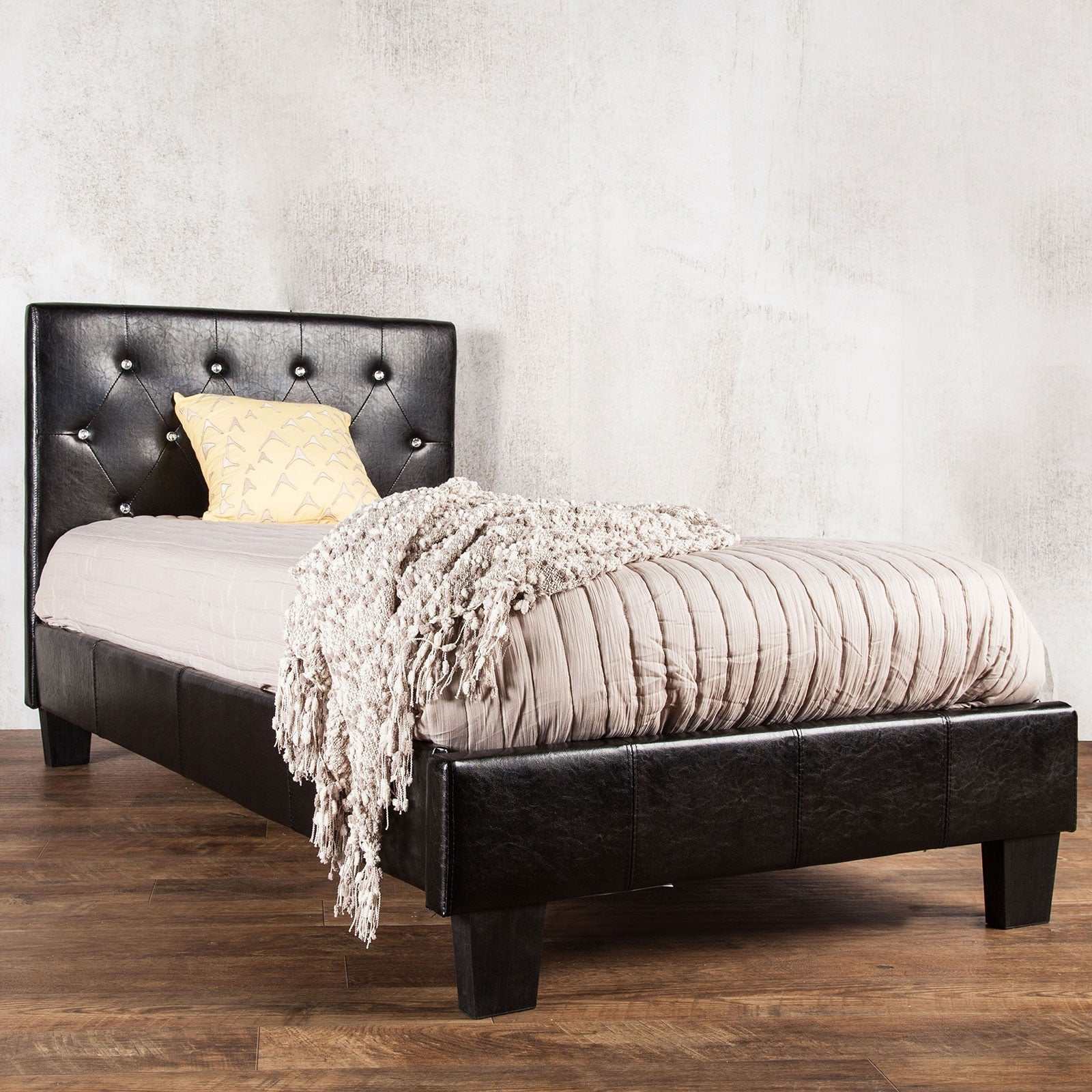 Velen Black Twin Headboard - Ornate Home