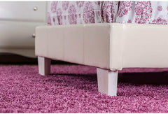 Velen White Twin Bed - Ornate Home