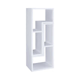 Velma White Convertible TV Console & Bookcase - Ornate Home