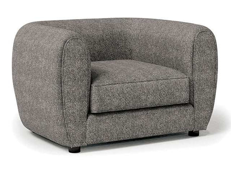 Verdal Charcoal Gray Chair - Ornate Home