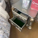 Versailles Antique Platinum Nightstand - Ornate Home