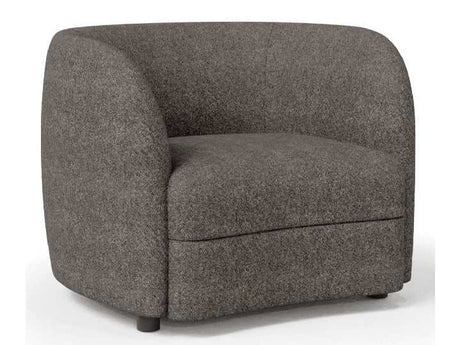 Versoix Charcoal Gray Chair - Ornate Home