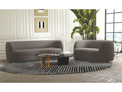 Versoix Charcoal Gray Sofa & Loveseat - Ornate Home