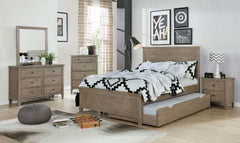 Vevey Wire-Brushed Warm Gray Trundle/Drawer - Ornate Home
