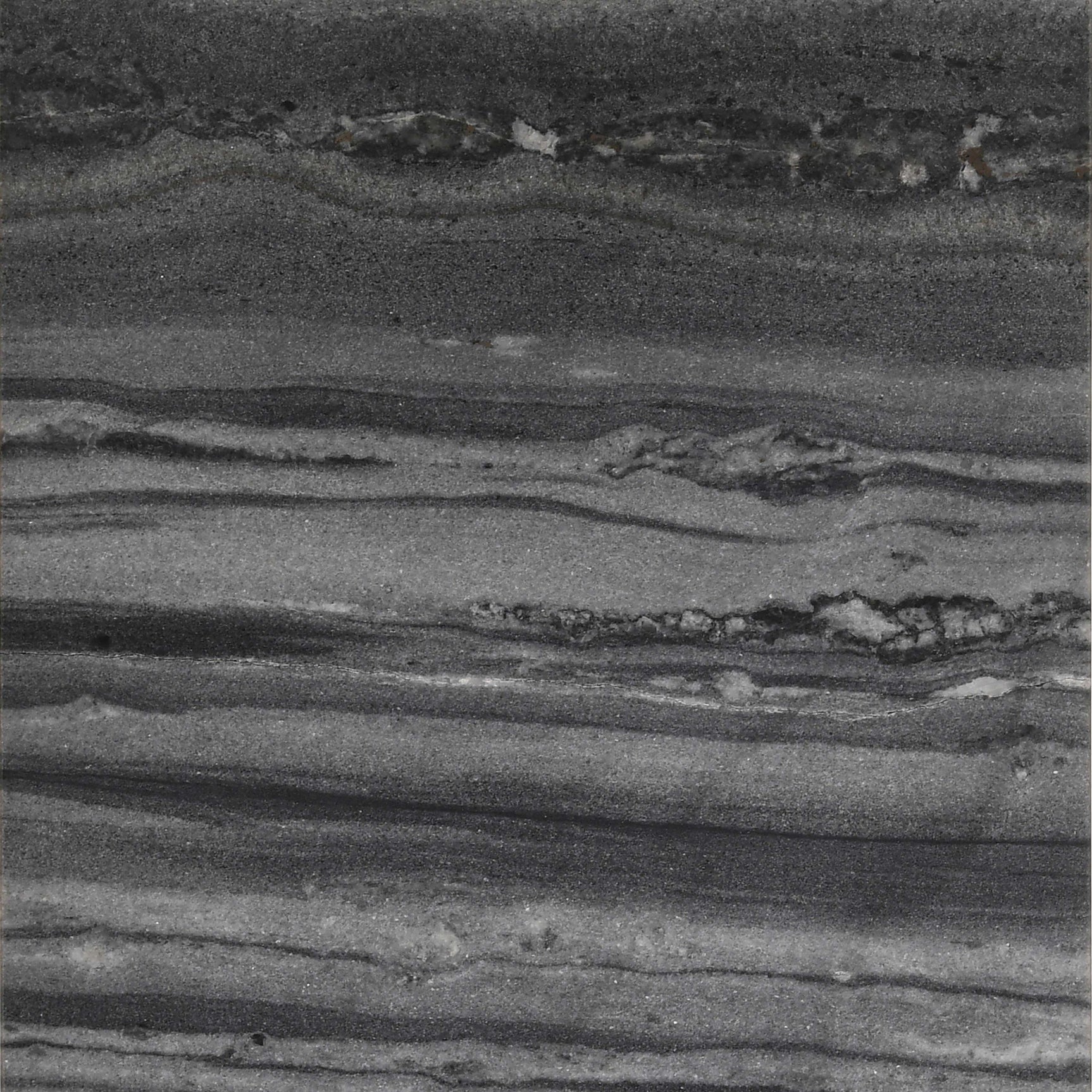 Vicente Grey Marble / Sandy Black Side Table - Ornate Home