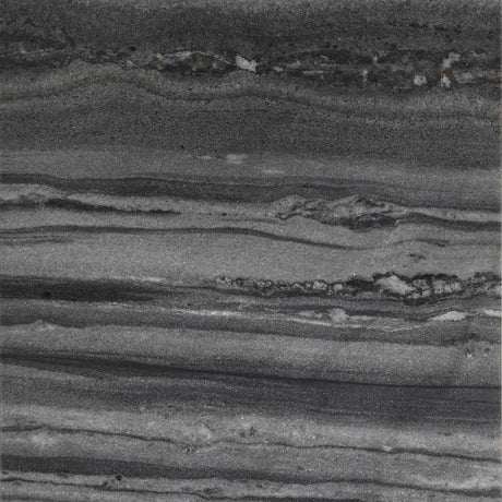 Vicente Grey Marble / Sandy Black Side Table - Ornate Home