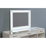 Vickie Luminous White Vanity Set - Ornate Home