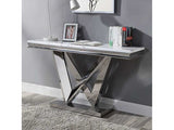 Villarsglane Chrome Sofa Table - Ornate Home