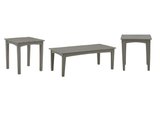 Visola Gray Outdoor Occasional Table Set / 3pc - Ornate Home