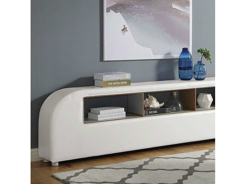 Vodice White Bookcase - Ornate Home