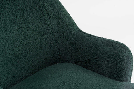 Volta Soft Antique Green Teddy  Accent Chair - Ornate Home