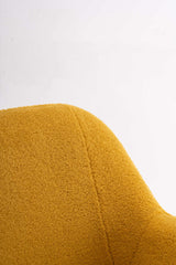 Volta Soft Yellow Teddy  Accent Chair - Ornate Home